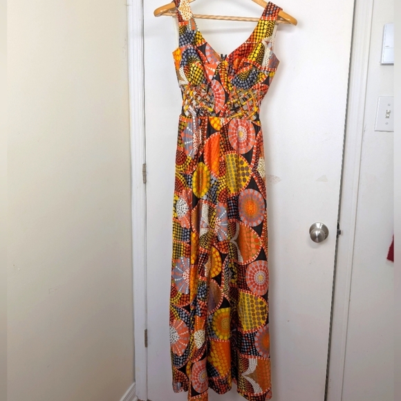 PAVÉ DE PARIS MAXI DRESS SIZE X SMALL - Picture 2 of 8
